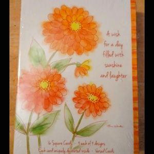 Driftwood 16pk Watercolor Birthday Cards